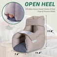 thumbnail image 6 of EZ Assistive Heel Protectors for Bed Pressure Sores, Foot Boot Pillow, 1 Count, 6 of 9
