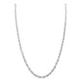 thumbnail image 2 of JOYARIS Collar Cadena Tejido Torzal Plata Ley 925 55 Cm X 1.5 Mm DM-0000714, 2 of 4