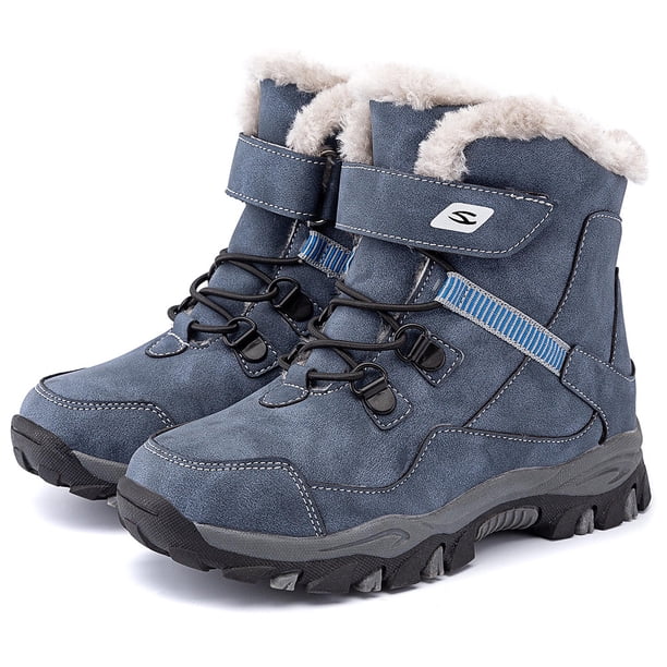 Botas de nieve para niños, zapatos para niños, botas Martin de otoño e invierno, zapatos deportivos para mujer, zapatos de algodón