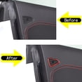 thumbnail image 6 of TINKI  Soft Carbon Fiber Door AC Air Vent Outlet Cover Trims Compatible with Chevrolet Corvette C8 2020-2023, Side Door Small Speaker Trim Frame Accessories, 6 of 12