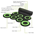 thumbnail image 6 of Set 7 Kit Electronic Roll Up Pads MIDI Drum, 6 of 10