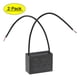 thumbnail image 1 of Capacitores de ventilador de techo CBB61 de 4uF 250V AC 2 cables Uxcell, paquete de 2, 1 of 6