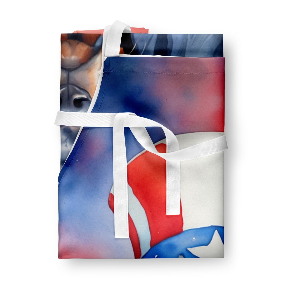 Gordon Setter Patriotic American Apron 27 in x 30 in