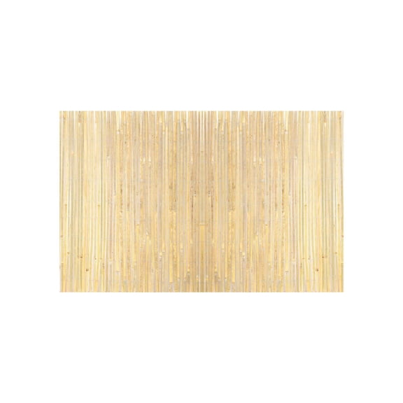 Bamboo Screening Privacy Fence 6ft x 13ft - Natural Bamboo Slat Roll for Outdoor Patio, Balcony, Garden