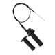 thumbnail image 1 of 7/8 pulgadas Twist Agarre Y 35pulgadas Cable Compatible con 110G250cc Mini Dirt Bike Quad ATV Zulema Puños giratorios del acelerador, 1 of 6