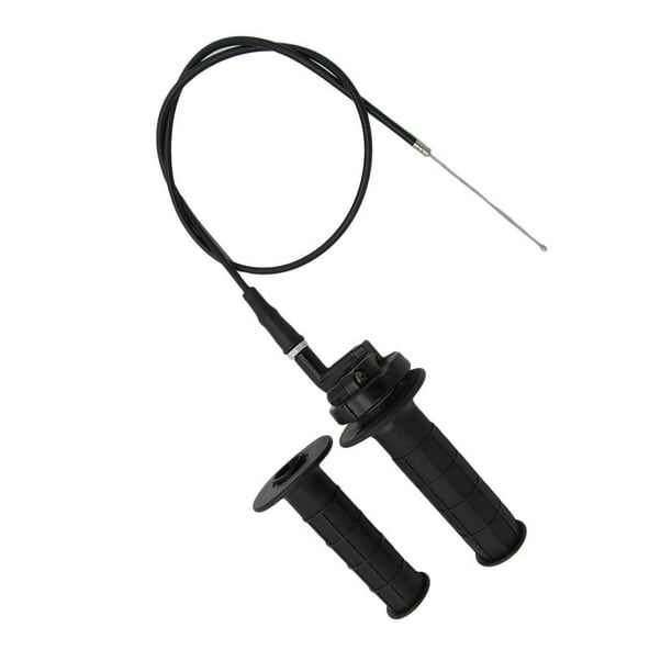 7/8 pulgadas Twist Agarre Y 35pulgadas Cable Compatible con 110G250cc Mini Dirt Bike Quad ATV Zulema Puños giratorios del acelerador