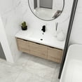 Elegant and Modern 48 Inch Bathroom with Sink Soft Close