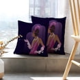 thumbnail image 6 of LALILO Throw Pillow Covers Retro Fashion Glamour Girl African American Cushion Cover 18" x 18", 2 Pack, 6 of 6