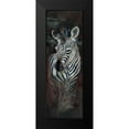 thumbnail image 2 of Manning, Ruane 11x24 Black Modern Framed Museum Art Print Titled - Striped Innocence, 2 of 5