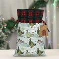thumbnail image 5 of Rocae Mallard Ducks Wild Birds Print Christmas Drawstring Linen Gift Bag with Drawstrings Treat Bag Goody Present Bags for Christmas Party Favor, 5 of 8