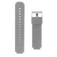 thumbnail image 1 of Correa de repuesto para reloj, correa de silicona suave para ajustar el tamaño, para reloj 2 A1807 Verge 2, color gris, 1 of 10