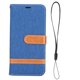 thumbnail image 2 of Funda de teléfono tipo billetera de cuero PU para 12 Pro funda protectora tipo folio con botón magnético de estilo vaquero con tarjetero ANGGREK  Otros, 2 of 8