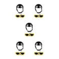 thumbnail image 1 of Casco para Perros Greeniant con Gafas para Gatos Multicolor A Prueba de Sol Transpirable, 1 of 6
