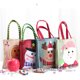 thumbnail image 2 of Bewildely Bolsa de Navidad colorida, almacenamiento de regalos, contenedor de apliques de Papá Noel, bolso de lino de gran capacidad para joyería, Kits de decoración para fiestas Alce Bewildely HA070029-03B, 2 of 6