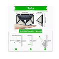 thumbnail image 2 of Luminaria Solar De Seguridad Para Jardín/exteriores 4 Pzs, 2 of 6