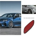 thumbnail image 3 of yingyy 1/2/3/5 2pcs Universal Air Intake Inlet Bonnet Hoods Carbon Fibre Side Vent Accessories Modification Decoration Styling Sticker 1PCS, 3 of 6