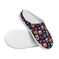 thumbnail image 3 of Fotbe Cute Animal Pattern Women's Fuzzy Curly Fur Memory Foam Loafer Slippers Indoor Outdoor Slippers Winter Home Shoes-44/45, 3 of 7