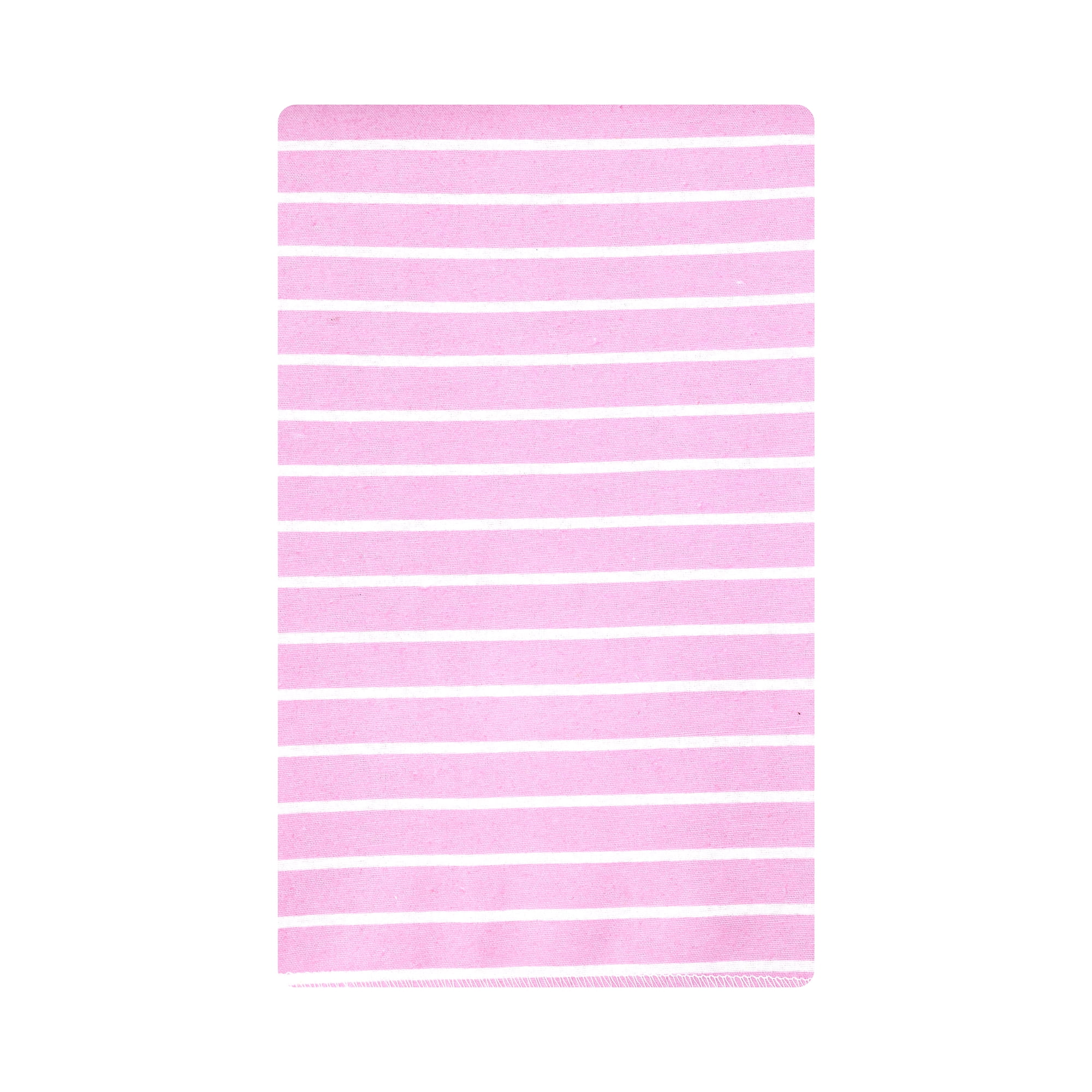 Hudson Baby Girl Cotton Polyester Flannel Burp Cloths Bundle, Begonia Pink Floral, One Size