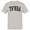 Ice Grey, variant on Ereal Bold Arched Typography Men's Off-White T-shirt