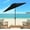 Black, variant on 9FT Patio Umbrella 9 feet Market Umbrella Outdoor Table Umbrella with Crank, Auto Tilt and 3 Years Non-Fading Umbrella Canopy, Excellent Sun Protection Sun umbrella UPF 50+