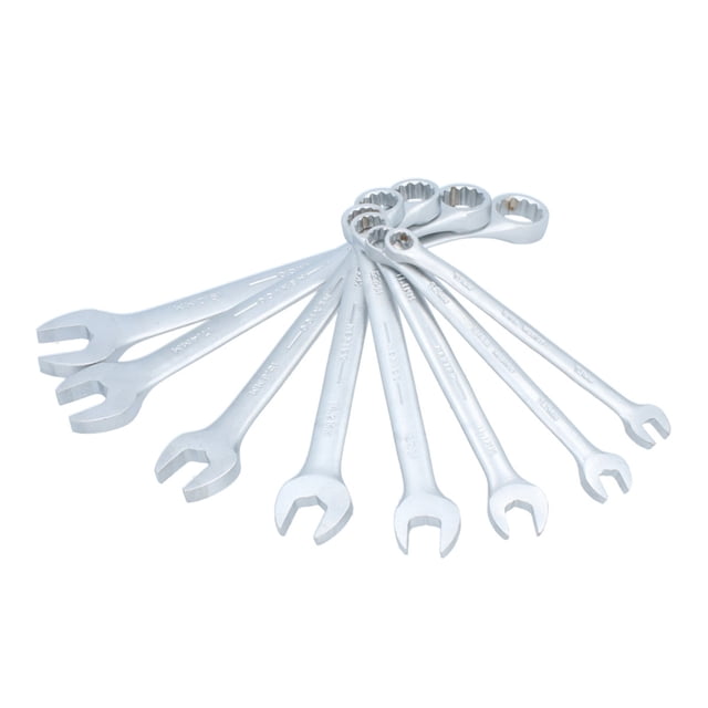 Juego De 8 Llaves Combinadas Satinadas Métricas Urrea 1200BMA