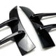 thumbnail image 2 of 2Pcs Car Front Rear Bumper Side Air Vent Splitter Spoiler Canard Car Side Vent Trim Spoiler Canards Splitter Car Accessories, 2 of 5