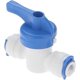 thumbnail image 1 of Conector de ajuste a presión recto de 1/4" de pulgada de diámetro exterior para manguera,válvula de bola de agua de plástico, sistema de filtro de agua por ósmosis inversa, manguera W, 1 of 5