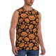 thumbnail image 2 of Balery Halloween Pumpkins Camisetas sin mangas para hombre, absorbe la humedad y protege contra el mal olor.-X-Large, 2 of 7