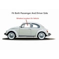 thumbnail image 3 of Tempered Door Window Door Glass Compatible with Beetle / Super Beetle 2-Door Sedan 1965-2003 Models Fit Both Side, 3 of 6