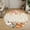 Beige, variant on Orange Pumpkins Fall Entryway Rug 2'x3' Non Slip Front Door Mats, Thanksgiving Flowers Leaves Wooden Entrance Rugs Indoor Outdoor Carpet, Washable Floor Mats Small Area Rug for Bedroom Kitchen