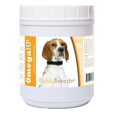 UPC: 0840235187653 | Healthy Breeds English Pointer Omega HP Fatty Acid Skin and Coat Support Soft Chews