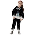 thumbnail image 3 of Krdevn Kids Christmas Hoodie and Pants Set 2 Piece Long Sleeve Hooded Sweatshirt with Jogger Pants Toddler Boys Girls Holiday Casual Outfit Clothing, 3 of 4