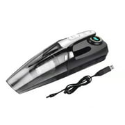 Dvkptbk Vacuum Cleaner Car Vacuum Handheld Cleaner,Tire Inflator for Car,12V Auto Shut Off Compressor with Led Light,4 in 1 Portable Vacuum Cleaner with Pump Home Essentials
