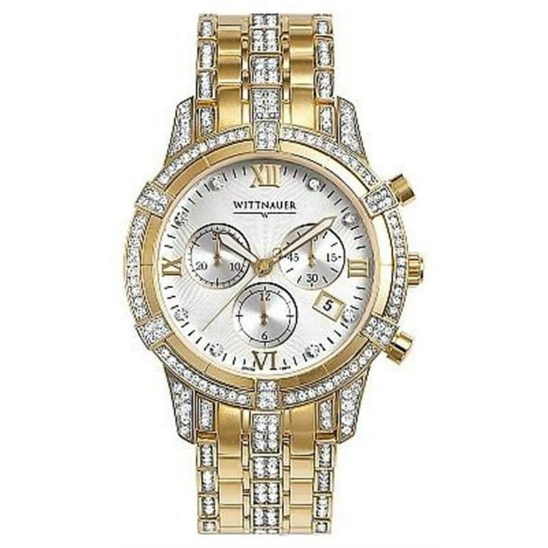 Wittnauer crystal hotsell men's watch