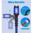 thumbnail image 3 of Cable de carga 2 unidades de 1.2 m para reloj Garmin Fenix 5 6 7 Forerunner, 3 of 7