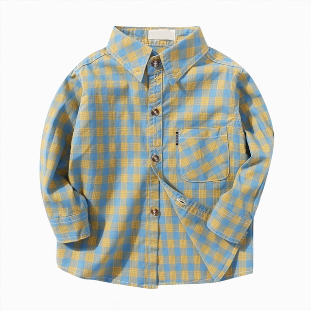 Splozh T-shirt à Col Rond pour Enfants T-shirt d'Été à Motif Mignon à Manches Longues T-shirt pour Enfants T-shirt à Manches Longues pour Enfants, Vert Menthe, 2-3 Ans