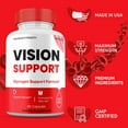 thumbnail image 3 of (1 Pack) Vision Support Capsules, Vision Support Pills Blood Support Supplement Maximum Strength All Natural, 30 Day Supply, 3 of 5