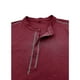 thumbnail image 4 of Blusas y camisas de manga larga con cuello redondo para hombre, blusa informal de moda con bloques de color, manga larga, cuello redondo, blusa de poliéster, algodón y poliéster., 4 of 4