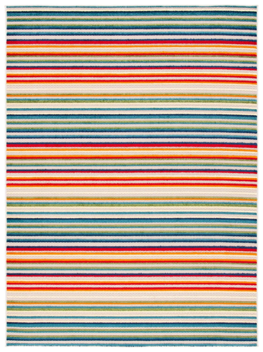 SAFAVIEH Cabana Siomha Striped Outdoor Area Rug
