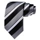 thumbnail image 4 of Set de Corbata de Seda a Rayas Barry.Wang Largo 150 cm, 4 of 6