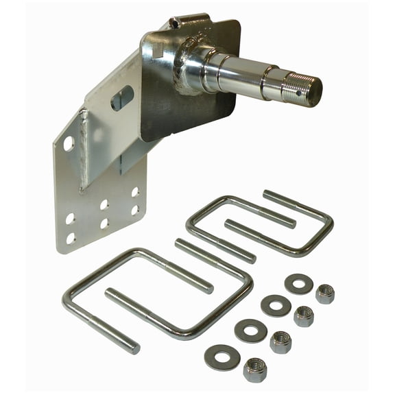 Side Mount Spare Tire Carrier with Tapered Spindle