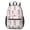 Unicorn and Seahorse White Pattern, variant on Unicorn and Cat White Pattern 17" Waterproof Oxford School Backpacks for Teens, S-Shape Padded Straps, for School, Travel, Hiking, Camping
