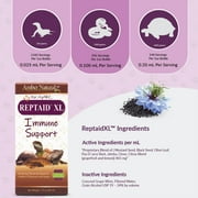 Amber NaturalZ Reptaid XL Immune Support for Small Reptiles | For Reptiles Over 250g 1oz