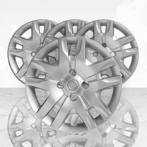 Upgrade Your Auto 16 Inch Wheel Covers Silver fits Nissan Sentra 2010-2012, 4 Pcs