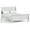 White, variant on Furniture of America Rycia Full Sleigh Wood Panel Bed, Cherry