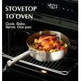 thumbnail image 6 of Koch Systeme CS 17 Piece Stainless steel Pots and Pans Set with Stay-Cool Handle, Suitable for All Stovetops, Oven Safe, 6 of 9