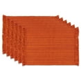 thumbnail image 1 of Design Imports CAMZ12167 DII Variegated Burnt Orange Fringe Placemat Set/6, 1 of 2
