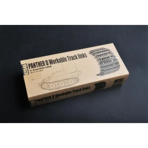 Trumpeter Model 02046 1/35 Panther D Workable Track Links model kit