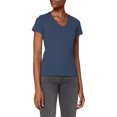 thumbnail image 2 of Stedman - Camiseta clásica de cuello en pico para mujer (Azul claro), 2 of 2
