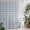 Blue, White, Cream, variant on Blue Plaid Shower Curtain - Water Repellent Fabric Shower Curtains Washable, Farmhouse Checkered Elegant Pastoral Decorative Polyester Cloth Bathroom Curtains Modern Bath Decor 36"x72"